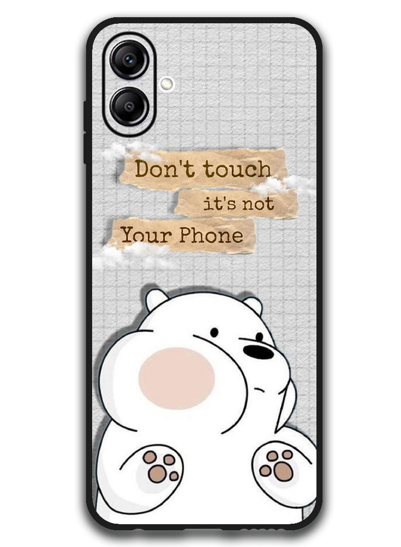 Theodor Case Compatible with Samsung Galaxy A07 6.7 Inch Protection Shockproof Bumper Cover Dont touch (3) - Image 1